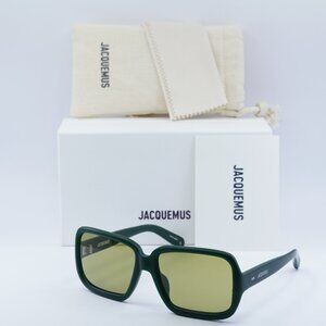 Jacquemus CABANA JAC/86 C3 Square Sunglasses - Green